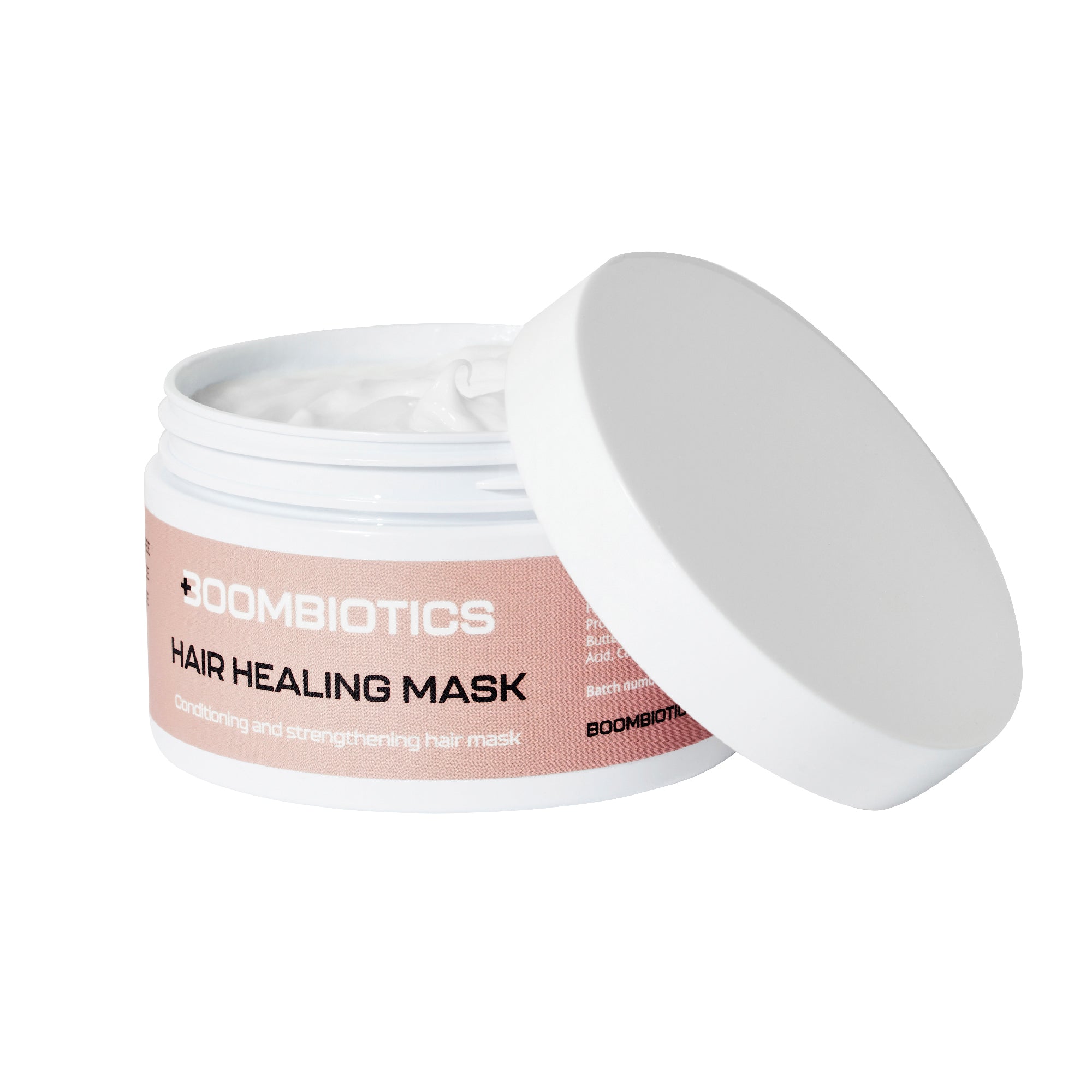 Boombiotics Hair Healing Mask Nourish, repair, glow, and grow.