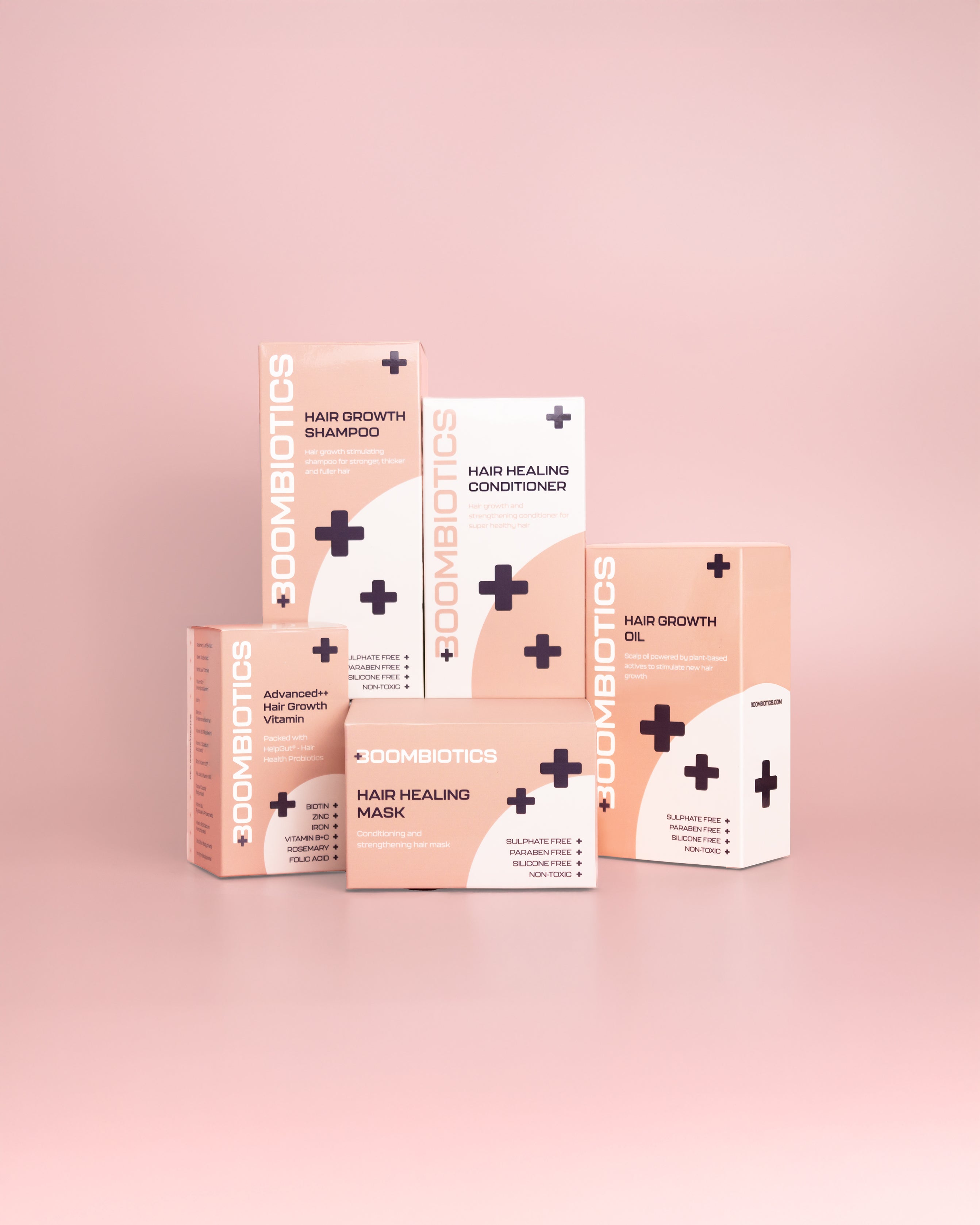 Boombiotics 5-Piece Hair-Growth Kit