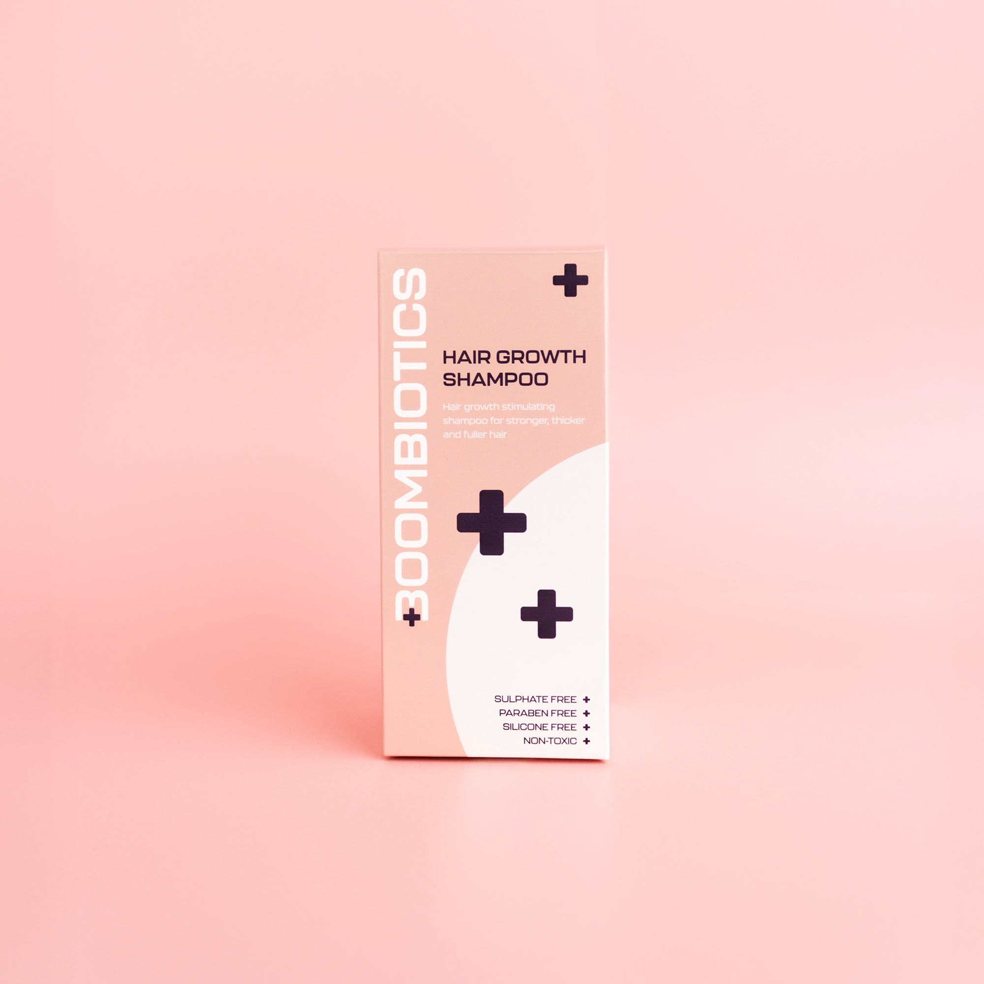 Boombiotics Hair Growth Shampoo XXML Wash, strengthen, glow and grow.